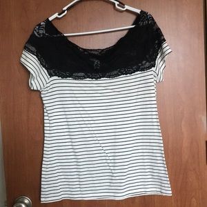 Off the shoulder shirt